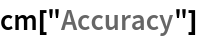 cm["Accuracy"]