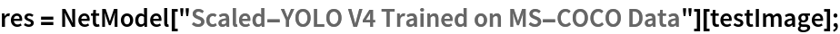 res = NetModel["Scaled-YOLO V4 Trained on MS-COCO Data"][testImage];