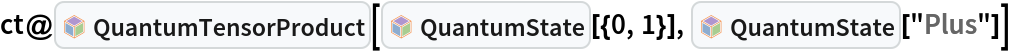 ct@InterpretationBox[FrameBox[TagBox[TooltipBox[PaneBox[GridBox[List[List[GraphicsBox[List[Thickness[0.0025`], List[FaceForm[List[RGBColor[0.9607843137254902`, 0.5058823529411764`, 0.19607843137254902`], Opacity[1.`]]], FilledCurveBox[List[List[List[0, 2, 0], List[0, 1, 0], List[0, 1, 0], List[0, 1, 0], List[0, 1, 0]], List[List[0, 2, 0], List[0, 1, 0], List[0, 1, 0], List[0, 1, 0], List[0, 1, 0]], List[List[0, 2, 0], List[0, 1, 0], List[0, 1, 0], List[0, 1, 0], List[0, 1, 0], List[0, 1, 0]], List[List[0, 2, 0], List[1, 3, 3], List[0, 1, 0], List[1, 3, 3], List[0, 1, 0], List[1, 3, 3], List[0, 1, 0], List[1, 3, 3], List[1, 3, 3], List[0, 1, 0], List[1, 3, 3], List[0, 1, 0], List[1, 3, 3]]], List[List[List[205.`, 22.863691329956055`], List[205.`, 212.31669425964355`], List[246.01799774169922`, 235.99870109558105`], List[369.0710144042969`, 307.0436840057373`], List[369.0710144042969`, 117.59068870544434`], List[205.`, 22.863691329956055`]], List[List[30.928985595703125`, 307.0436840057373`], List[153.98200225830078`, 235.99870109558105`], List[195.`, 212.31669425964355`], List[195.`, 22.863691329956055`], List[30.928985595703125`, 117.59068870544434`], List[30.928985595703125`, 307.0436840057373`]], List[List[200.`, 410.42970085144043`], List[364.0710144042969`, 315.7036876678467`], List[241.01799774169922`, 244.65868949890137`], List[200.`, 220.97669792175293`], List[158.98200225830078`, 244.65868949890137`], List[35.928985595703125`, 315.7036876678467`], List[200.`, 410.42970085144043`]], List[List[376.5710144042969`, 320.03370475769043`], List[202.5`, 420.53370475769043`], List[200.95300006866455`, 421.42667961120605`], List[199.04699993133545`, 421.42667961120605`], List[197.5`, 420.53370475769043`], List[23.428985595703125`, 320.03370475769043`], List[21.882003784179688`, 319.1406993865967`], List[20.928985595703125`, 317.4896984100342`], List[20.928985595703125`, 315.7036876678467`], List[20.928985595703125`, 114.70369529724121`], List[20.928985595703125`, 112.91769218444824`], List[21.882003784179688`, 111.26669120788574`], List[23.428985595703125`, 110.37369346618652`], List[197.5`, 9.87369155883789`], List[198.27300024032593`, 9.426692008972168`], List[199.13700008392334`, 9.203690528869629`], List[200.`, 9.203690528869629`], List[200.86299991607666`, 9.203690528869629`], List[201.72699999809265`, 9.426692008972168`], List[202.5`, 9.87369155883789`], List[376.5710144042969`, 110.37369346618652`], List[378.1179962158203`, 111.26669120788574`], List[379.0710144042969`, 112.91769218444824`], List[379.0710144042969`, 114.70369529724121`], List[379.0710144042969`, 315.7036876678467`], List[379.0710144042969`, 317.4896984100342`], List[378.1179962158203`, 319.1406993865967`], List[376.5710144042969`, 320.03370475769043`]]]]], List[FaceForm[List[RGBColor[0.5529411764705883`, 0.6745098039215687`, 0.8117647058823529`], Opacity[1.`]]], FilledCurveBox[List[List[List[0, 2, 0], List[0, 1, 0], List[0, 1, 0], List[0, 1, 0]]], List[List[List[44.92900085449219`, 282.59088134765625`], List[181.00001525878906`, 204.0298843383789`], List[181.00001525878906`, 46.90887451171875`], List[44.92900085449219`, 125.46986389160156`], List[44.92900085449219`, 282.59088134765625`]]]]], List[FaceForm[List[RGBColor[0.6627450980392157`, 0.803921568627451`, 0.5686274509803921`], Opacity[1.`]]], FilledCurveBox[List[List[List[0, 2, 0], List[0, 1, 0], List[0, 1, 0], List[0, 1, 0]]], List[List[List[355.0710144042969`, 282.59088134765625`], List[355.0710144042969`, 125.46986389160156`], List[219.`, 46.90887451171875`], List[219.`, 204.0298843383789`], List[355.0710144042969`, 282.59088134765625`]]]]], List[FaceForm[List[RGBColor[0.6901960784313725`, 0.5882352941176471`, 0.8117647058823529`], Opacity[1.`]]], FilledCurveBox[List[List[List[0, 2, 0], List[0, 1, 0], List[0, 1, 0], List[0, 1, 0]]], List[List[List[200.`, 394.0606994628906`], List[336.0710144042969`, 315.4997024536133`], List[200.`, 236.93968200683594`], List[63.928985595703125`, 315.4997024536133`], List[200.`, 394.0606994628906`]]]]]], List[Rule[BaselinePosition, Scaled[0.15`]], Rule[ImageSize, 10], Rule[ImageSize, 15]]], StyleBox[RowBox[List["QuantumTensorProduct", " "]], Rule[ShowAutoStyles, False], Rule[ShowStringCharacters, False], Rule[FontSize, Times[0.9`, Inherited]], Rule[FontColor, GrayLevel[0.1`]]]]], Rule[GridBoxSpacings, List[Rule["Columns", List[List[0.25`]]]]]], Rule[Alignment, List[Left, Baseline]], Rule[BaselinePosition, Baseline], Rule[FrameMargins, List[List[3, 0], List[0, 0]]], Rule[BaseStyle, List[Rule[LineSpacing, List[0, 0]], Rule[LineBreakWithin, False]]]], RowBox[List["PacletSymbol", "[", RowBox[List["\"Wolfram/QuantumFramework\"", ",", "\"Wolfram`QuantumFramework`QuantumTensorProduct\""]], "]"]], Rule[TooltipStyle, List[Rule[ShowAutoStyles, True], Rule[ShowStringCharacters, True]]]], Function[Annotation[Slot[1], Style[Defer[PacletSymbol["Wolfram/QuantumFramework", "Wolfram`QuantumFramework`QuantumTensorProduct"]], Rule[ShowStringCharacters, True]], "Tooltip"]]], Rule[Background, RGBColor[0.968`, 0.976`, 0.984`]], Rule[BaselinePosition, Baseline], Rule[DefaultBaseStyle, List[]], Rule[FrameMargins, List[List[0, 0], List[1, 1]]], Rule[FrameStyle, RGBColor[0.831`, 0.847`, 0.85`]], Rule[RoundingRadius, 4]], PacletSymbol["Wolfram/QuantumFramework", "Wolfram`QuantumFramework`QuantumTensorProduct"], Rule[Selectable, False], Rule[SelectWithContents, True], Rule[BoxID, "PacletSymbolBox"]][InterpretationBox[FrameBox[TagBox[TooltipBox[PaneBox[GridBox[List[List[GraphicsBox[List[Thickness[0.0025`], List[FaceForm[List[RGBColor[0.9607843137254902`, 0.5058823529411764`, 0.19607843137254902`], Opacity[1.`]]], FilledCurveBox[List[List[List[0, 2, 0], List[0, 1, 0], List[0, 1, 0], List[0, 1, 0], List[0, 1, 0]], List[List[0, 2, 0], List[0, 1, 0], List[0, 1, 0], List[0, 1, 0], List[0, 1, 0]], List[List[0, 2, 0], List[0, 1, 0], List[0, 1, 0], List[0, 1, 0], List[0, 1, 0], List[0, 1, 0]], List[List[0, 2, 0], List[1, 3, 3], List[0, 1, 0], List[1, 3, 3], List[0, 1, 0], List[1, 3, 3], List[0, 1, 0], List[1, 3, 3], List[1, 3, 3], List[0, 1, 0], List[1, 3, 3], List[0, 1, 0], List[1, 3, 3]]], List[List[List[205.`, 22.863691329956055`], List[205.`, 212.31669425964355`], List[246.01799774169922`, 235.99870109558105`], List[369.0710144042969`, 307.0436840057373`], List[369.0710144042969`, 117.59068870544434`], List[205.`, 22.863691329956055`]], List[List[30.928985595703125`, 307.0436840057373`], List[153.98200225830078`, 235.99870109558105`], List[195.`, 212.31669425964355`], List[195.`, 22.863691329956055`], List[30.928985595703125`, 117.59068870544434`], List[30.928985595703125`, 307.0436840057373`]], List[List[200.`, 410.42970085144043`], List[364.0710144042969`, 315.7036876678467`], List[241.01799774169922`, 244.65868949890137`], List[200.`, 220.97669792175293`], List[158.98200225830078`, 244.65868949890137`], List[35.928985595703125`, 315.7036876678467`], List[200.`, 410.42970085144043`]], List[List[376.5710144042969`, 320.03370475769043`], List[202.5`, 420.53370475769043`], List[200.95300006866455`, 421.42667961120605`], List[199.04699993133545`, 421.42667961120605`], List[197.5`, 420.53370475769043`], List[23.428985595703125`, 320.03370475769043`], List[21.882003784179688`, 319.1406993865967`], List[20.928985595703125`, 317.4896984100342`], List[20.928985595703125`, 315.7036876678467`], List[20.928985595703125`, 114.70369529724121`], List[20.928985595703125`, 112.91769218444824`], List[21.882003784179688`, 111.26669120788574`], List[23.428985595703125`, 110.37369346618652`], List[197.5`, 9.87369155883789`], List[198.27300024032593`, 9.426692008972168`], List[199.13700008392334`, 9.203690528869629`], List[200.`, 9.203690528869629`], List[200.86299991607666`, 9.203690528869629`], List[201.72699999809265`, 9.426692008972168`], List[202.5`, 9.87369155883789`], List[376.5710144042969`, 110.37369346618652`], List[378.1179962158203`, 111.26669120788574`], List[379.0710144042969`, 112.91769218444824`], List[379.0710144042969`, 114.70369529724121`], List[379.0710144042969`, 315.7036876678467`], List[379.0710144042969`, 317.4896984100342`], List[378.1179962158203`, 319.1406993865967`], List[376.5710144042969`, 320.03370475769043`]]]]], List[FaceForm[List[RGBColor[0.5529411764705883`, 0.6745098039215687`, 0.8117647058823529`], Opacity[1.`]]], FilledCurveBox[List[List[List[0, 2, 0], List[0, 1, 0], List[0, 1, 0], List[0, 1, 0]]], List[List[List[44.92900085449219`, 282.59088134765625`], List[181.00001525878906`, 204.0298843383789`], List[181.00001525878906`, 46.90887451171875`], List[44.92900085449219`, 125.46986389160156`], List[44.92900085449219`, 282.59088134765625`]]]]], List[FaceForm[List[RGBColor[0.6627450980392157`, 0.803921568627451`, 0.5686274509803921`], Opacity[1.`]]], FilledCurveBox[List[List[List[0, 2, 0], List[0, 1, 0], List[0, 1, 0], List[0, 1, 0]]], List[List[List[355.0710144042969`, 282.59088134765625`], List[355.0710144042969`, 125.46986389160156`], List[219.`, 46.90887451171875`], List[219.`, 204.0298843383789`], List[355.0710144042969`, 282.59088134765625`]]]]], List[FaceForm[List[RGBColor[0.6901960784313725`, 0.5882352941176471`, 0.8117647058823529`], Opacity[1.`]]], FilledCurveBox[List[List[List[0, 2, 0], List[0, 1, 0], List[0, 1, 0], List[0, 1, 0]]], List[List[List[200.`, 394.0606994628906`], List[336.0710144042969`, 315.4997024536133`], List[200.`, 236.93968200683594`], List[63.928985595703125`, 315.4997024536133`], List[200.`, 394.0606994628906`]]]]]], List[Rule[BaselinePosition, Scaled[0.15`]], Rule[ImageSize, 10], Rule[ImageSize, 15]]], StyleBox[RowBox[List["QuantumState", " "]], Rule[ShowAutoStyles, False], Rule[ShowStringCharacters, False], Rule[FontSize, Times[0.9`, Inherited]], Rule[FontColor, GrayLevel[0.1`]]]]], Rule[GridBoxSpacings, List[Rule["Columns", List[List[0.25`]]]]]], Rule[Alignment, List[Left, Baseline]], Rule[BaselinePosition, Baseline], Rule[FrameMargins, List[List[3, 0], List[0, 0]]], Rule[BaseStyle, List[Rule[LineSpacing, List[0, 0]], Rule[LineBreakWithin, False]]]], RowBox[List["PacletSymbol", "[", RowBox[List["\"Wolfram/QuantumFramework\"", ",", "\"Wolfram`QuantumFramework`QuantumState\""]], "]"]], Rule[TooltipStyle, List[Rule[ShowAutoStyles, True], Rule[ShowStringCharacters, True]]]], Function[Annotation[Slot[1], Style[Defer[PacletSymbol["Wolfram/QuantumFramework", "Wolfram`QuantumFramework`QuantumState"]], Rule[ShowStringCharacters, True]], "Tooltip"]]], Rule[Background, RGBColor[0.968`, 0.976`, 0.984`]], Rule[BaselinePosition, Baseline], Rule[DefaultBaseStyle, List[]], Rule[FrameMargins, List[List[0, 0], List[1, 1]]], Rule[FrameStyle, RGBColor[0.831`, 0.847`, 0.85`]], Rule[RoundingRadius, 4]], PacletSymbol["Wolfram/QuantumFramework", "Wolfram`QuantumFramework`QuantumState"], Rule[Selectable, False], Rule[SelectWithContents, True], Rule[BoxID, "PacletSymbolBox"]][{0, 1}], InterpretationBox[FrameBox[TagBox[TooltipBox[PaneBox[GridBox[List[List[GraphicsBox[List[Thickness[0.0025`], List[FaceForm[List[RGBColor[0.9607843137254902`, 0.5058823529411764`, 0.19607843137254902`], Opacity[1.`]]], FilledCurveBox[List[List[List[0, 2, 0], List[0, 1, 0], List[0, 1, 0], List[0, 1, 0], List[0, 1, 0]], List[List[0, 2, 0], List[0, 1, 0], List[0, 1, 0], List[0, 1, 0], List[0, 1, 0]], List[List[0, 2, 0], List[0, 1, 0], List[0, 1, 0], List[0, 1, 0], List[0, 1, 0], List[0, 1, 0]], List[List[0, 2, 0], List[1, 3, 3], List[0, 1, 0], List[1, 3, 3], List[0, 1, 0], List[1, 3, 3], List[0, 1, 0], List[1, 3, 3], List[1, 3, 3], List[0, 1, 0], List[1, 3, 3], List[0, 1, 0], List[1, 3, 3]]], List[List[List[205.`, 22.863691329956055`], List[205.`, 212.31669425964355`], List[246.01799774169922`, 235.99870109558105`], List[369.0710144042969`, 307.0436840057373`], List[369.0710144042969`, 117.59068870544434`], List[205.`, 22.863691329956055`]], List[List[30.928985595703125`, 307.0436840057373`], List[153.98200225830078`, 235.99870109558105`], List[195.`, 212.31669425964355`], List[195.`, 22.863691329956055`], List[30.928985595703125`, 117.59068870544434`], List[30.928985595703125`, 307.0436840057373`]], List[List[200.`, 410.42970085144043`], List[364.0710144042969`, 315.7036876678467`], List[241.01799774169922`, 244.65868949890137`], List[200.`, 220.97669792175293`], List[158.98200225830078`, 244.65868949890137`], List[35.928985595703125`, 315.7036876678467`], List[200.`, 410.42970085144043`]], List[List[376.5710144042969`, 320.03370475769043`], List[202.5`, 420.53370475769043`], List[200.95300006866455`, 421.42667961120605`], List[199.04699993133545`, 421.42667961120605`], List[197.5`, 420.53370475769043`], List[23.428985595703125`, 320.03370475769043`], List[21.882003784179688`, 319.1406993865967`], List[20.928985595703125`, 317.4896984100342`], List[20.928985595703125`, 315.7036876678467`], List[20.928985595703125`, 114.70369529724121`], List[20.928985595703125`, 112.91769218444824`], List[21.882003784179688`, 111.26669120788574`], List[23.428985595703125`, 110.37369346618652`], List[197.5`, 9.87369155883789`], List[198.27300024032593`, 9.426692008972168`], List[199.13700008392334`, 9.203690528869629`], List[200.`, 9.203690528869629`], List[200.86299991607666`, 9.203690528869629`], List[201.72699999809265`, 9.426692008972168`], List[202.5`, 9.87369155883789`], List[376.5710144042969`, 110.37369346618652`], List[378.1179962158203`, 111.26669120788574`], List[379.0710144042969`, 112.91769218444824`], List[379.0710144042969`, 114.70369529724121`], List[379.0710144042969`, 315.7036876678467`], List[379.0710144042969`, 317.4896984100342`], List[378.1179962158203`, 319.1406993865967`], List[376.5710144042969`, 320.03370475769043`]]]]], List[FaceForm[List[RGBColor[0.5529411764705883`, 0.6745098039215687`, 0.8117647058823529`], Opacity[1.`]]], FilledCurveBox[List[List[List[0, 2, 0], List[0, 1, 0], List[0, 1, 0], List[0, 1, 0]]], List[List[List[44.92900085449219`, 282.59088134765625`], List[181.00001525878906`, 204.0298843383789`], List[181.00001525878906`, 46.90887451171875`], List[44.92900085449219`, 125.46986389160156`], List[44.92900085449219`, 282.59088134765625`]]]]], List[FaceForm[List[RGBColor[0.6627450980392157`, 0.803921568627451`, 0.5686274509803921`], Opacity[1.`]]], FilledCurveBox[List[List[List[0, 2, 0], List[0, 1, 0], List[0, 1, 0], List[0, 1, 0]]], List[List[List[355.0710144042969`, 282.59088134765625`], List[355.0710144042969`, 125.46986389160156`], List[219.`, 46.90887451171875`], List[219.`, 204.0298843383789`], List[355.0710144042969`, 282.59088134765625`]]]]], List[FaceForm[List[RGBColor[0.6901960784313725`, 0.5882352941176471`, 0.8117647058823529`], Opacity[1.`]]], FilledCurveBox[List[List[List[0, 2, 0], List[0, 1, 0], List[0, 1, 0], List[0, 1, 0]]], List[List[List[200.`, 394.0606994628906`], List[336.0710144042969`, 315.4997024536133`], List[200.`, 236.93968200683594`], List[63.928985595703125`, 315.4997024536133`], List[200.`, 394.0606994628906`]]]]]], List[Rule[BaselinePosition, Scaled[0.15`]], Rule[ImageSize, 10], Rule[ImageSize, 15]]], StyleBox[RowBox[List["QuantumState", " "]], Rule[ShowAutoStyles, False], Rule[ShowStringCharacters, False], Rule[FontSize, Times[0.9`, Inherited]], Rule[FontColor, GrayLevel[0.1`]]]]], Rule[GridBoxSpacings, List[Rule["Columns", List[List[0.25`]]]]]], Rule[Alignment, List[Left, Baseline]], Rule[BaselinePosition, Baseline], Rule[FrameMargins, List[List[3, 0], List[0, 0]]], Rule[BaseStyle, List[Rule[LineSpacing, List[0, 0]], Rule[LineBreakWithin, False]]]], RowBox[List["PacletSymbol", "[", RowBox[List["\"Wolfram/QuantumFramework\"", ",", "\"Wolfram`QuantumFramework`QuantumState\""]], "]"]], Rule[TooltipStyle, List[Rule[ShowAutoStyles, True], Rule[ShowStringCharacters, True]]]], Function[Annotation[Slot[1], Style[Defer[PacletSymbol["Wolfram/QuantumFramework", "Wolfram`QuantumFramework`QuantumState"]], Rule[ShowStringCharacters, True]], "Tooltip"]]], Rule[Background, RGBColor[0.968`, 0.976`, 0.984`]], Rule[BaselinePosition, Baseline], Rule[DefaultBaseStyle, List[]], Rule[FrameMargins, List[List[0, 0], List[1, 1]]], Rule[FrameStyle, RGBColor[0.831`, 0.847`, 0.85`]], Rule[RoundingRadius, 4]], PacletSymbol["Wolfram/QuantumFramework", "Wolfram`QuantumFramework`QuantumState"], Rule[Selectable, False], Rule[SelectWithContents, True], Rule[BoxID, "PacletSymbolBox"]]["Plus"]]