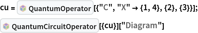 cu = InterpretationBox[FrameBox[TagBox[TooltipBox[PaneBox[GridBox[List[List[GraphicsBox[List[Thickness[0.0025`], List[FaceForm[List[RGBColor[0.9607843137254902`, 0.5058823529411764`, 0.19607843137254902`], Opacity[1.`]]], FilledCurveBox[List[List[List[0, 2, 0], List[0, 1, 0], List[0, 1, 0], List[0, 1, 0], List[0, 1, 0]], List[List[0, 2, 0], List[0, 1, 0], List[0, 1, 0], List[0, 1, 0], List[0, 1, 0]], List[List[0, 2, 0], List[0, 1, 0], List[0, 1, 0], List[0, 1, 0], List[0, 1, 0], List[0, 1, 0]], List[List[0, 2, 0], List[1, 3, 3], List[0, 1, 0], List[1, 3, 3], List[0, 1, 0], List[1, 3, 3], List[0, 1, 0], List[1, 3, 3], List[1, 3, 3], List[0, 1, 0], List[1, 3, 3], List[0, 1, 0], List[1, 3, 3]]], List[List[List[205.`, 22.863691329956055`], List[205.`, 212.31669425964355`], List[246.01799774169922`, 235.99870109558105`], List[369.0710144042969`, 307.0436840057373`], List[369.0710144042969`, 117.59068870544434`], List[205.`, 22.863691329956055`]], List[List[30.928985595703125`, 307.0436840057373`], List[153.98200225830078`, 235.99870109558105`], List[195.`, 212.31669425964355`], List[195.`, 22.863691329956055`], List[30.928985595703125`, 117.59068870544434`], List[30.928985595703125`, 307.0436840057373`]], List[List[200.`, 410.42970085144043`], List[364.0710144042969`, 315.7036876678467`], List[241.01799774169922`, 244.65868949890137`], List[200.`, 220.97669792175293`], List[158.98200225830078`, 244.65868949890137`], List[35.928985595703125`, 315.7036876678467`], List[200.`, 410.42970085144043`]], List[List[376.5710144042969`, 320.03370475769043`], List[202.5`, 420.53370475769043`], List[200.95300006866455`, 421.42667961120605`], List[199.04699993133545`, 421.42667961120605`], List[197.5`, 420.53370475769043`], List[23.428985595703125`, 320.03370475769043`], List[21.882003784179688`, 319.1406993865967`], List[20.928985595703125`, 317.4896984100342`], List[20.928985595703125`, 315.7036876678467`], List[20.928985595703125`, 114.70369529724121`], List[20.928985595703125`, 112.91769218444824`], List[21.882003784179688`, 111.26669120788574`], List[23.428985595703125`, 110.37369346618652`], List[197.5`, 9.87369155883789`], List[198.27300024032593`, 9.426692008972168`], List[199.13700008392334`, 9.203690528869629`], List[200.`, 9.203690528869629`], List[200.86299991607666`, 9.203690528869629`], List[201.72699999809265`, 9.426692008972168`], List[202.5`, 9.87369155883789`], List[376.5710144042969`, 110.37369346618652`], List[378.1179962158203`, 111.26669120788574`], List[379.0710144042969`, 112.91769218444824`], List[379.0710144042969`, 114.70369529724121`], List[379.0710144042969`, 315.7036876678467`], List[379.0710144042969`, 317.4896984100342`], List[378.1179962158203`, 319.1406993865967`], List[376.5710144042969`, 320.03370475769043`]]]]], List[FaceForm[List[RGBColor[0.5529411764705883`, 0.6745098039215687`, 0.8117647058823529`], Opacity[1.`]]], FilledCurveBox[List[List[List[0, 2, 0], List[0, 1, 0], List[0, 1, 0], List[0, 1, 0]]], List[List[List[44.92900085449219`, 282.59088134765625`], List[181.00001525878906`, 204.0298843383789`], List[181.00001525878906`, 46.90887451171875`], List[44.92900085449219`, 125.46986389160156`], List[44.92900085449219`, 282.59088134765625`]]]]], List[FaceForm[List[RGBColor[0.6627450980392157`, 0.803921568627451`, 0.5686274509803921`], Opacity[1.`]]], FilledCurveBox[List[List[List[0, 2, 0], List[0, 1, 0], List[0, 1, 0], List[0, 1, 0]]], List[List[List[355.0710144042969`, 282.59088134765625`], List[355.0710144042969`, 125.46986389160156`], List[219.`, 46.90887451171875`], List[219.`, 204.0298843383789`], List[355.0710144042969`, 282.59088134765625`]]]]], List[FaceForm[List[RGBColor[0.6901960784313725`, 0.5882352941176471`, 0.8117647058823529`], Opacity[1.`]]], FilledCurveBox[List[List[List[0, 2, 0], List[0, 1, 0], List[0, 1, 0], List[0, 1, 0]]], List[List[List[200.`, 394.0606994628906`], List[336.0710144042969`, 315.4997024536133`], List[200.`, 236.93968200683594`], List[63.928985595703125`, 315.4997024536133`], List[200.`, 394.0606994628906`]]]]]], List[Rule[BaselinePosition, Scaled[0.15`]], Rule[ImageSize, 10], Rule[ImageSize, 15]]], StyleBox[RowBox[List["QuantumOperator", " "]], Rule[ShowAutoStyles, False], Rule[ShowStringCharacters, False], Rule[FontSize, Times[0.9`, Inherited]], Rule[FontColor, GrayLevel[0.1`]]]]], Rule[GridBoxSpacings, List[Rule["Columns", List[List[0.25`]]]]]], Rule[Alignment, List[Left, Baseline]], Rule[BaselinePosition, Baseline], Rule[FrameMargins, List[List[3, 0], List[0, 0]]], Rule[BaseStyle, List[Rule[LineSpacing, List[0, 0]], Rule[LineBreakWithin, False]]]], RowBox[List["PacletSymbol", "[", RowBox[List["\"Wolfram/QuantumFramework\"", ",", "\"Wolfram`QuantumFramework`QuantumOperator\""]], "]"]], Rule[TooltipStyle, List[Rule[ShowAutoStyles, True], Rule[ShowStringCharacters, True]]]], Function[Annotation[Slot[1], Style[Defer[PacletSymbol["Wolfram/QuantumFramework", "Wolfram`QuantumFramework`QuantumOperator"]], Rule[ShowStringCharacters, True]], "Tooltip"]]], Rule[Background, RGBColor[0.968`, 0.976`, 0.984`]], Rule[BaselinePosition, Baseline], Rule[DefaultBaseStyle, List[]], Rule[FrameMargins, List[List[0, 0], List[1, 1]]], Rule[FrameStyle, RGBColor[0.831`, 0.847`, 0.85`]], Rule[RoundingRadius, 4]], PacletSymbol["Wolfram/QuantumFramework", "Wolfram`QuantumFramework`QuantumOperator"], Rule[Selectable, False], Rule[SelectWithContents, True], Rule[BoxID, "PacletSymbolBox"]][{"C", "X" -> {1, 4}, {2}, {3}}];
InterpretationBox[FrameBox[TagBox[TooltipBox[PaneBox[GridBox[List[List[GraphicsBox[List[Thickness[0.0025`], List[FaceForm[List[RGBColor[0.9607843137254902`, 0.5058823529411764`, 0.19607843137254902`], Opacity[1.`]]], FilledCurveBox[List[List[List[0, 2, 0], List[0, 1, 0], List[0, 1, 0], List[0, 1, 0], List[0, 1, 0]], List[List[0, 2, 0], List[0, 1, 0], List[0, 1, 0], List[0, 1, 0], List[0, 1, 0]], List[List[0, 2, 0], List[0, 1, 0], List[0, 1, 0], List[0, 1, 0], List[0, 1, 0], List[0, 1, 0]], List[List[0, 2, 0], List[1, 3, 3], List[0, 1, 0], List[1, 3, 3], List[0, 1, 0], List[1, 3, 3], List[0, 1, 0], List[1, 3, 3], List[1, 3, 3], List[0, 1, 0], List[1, 3, 3], List[0, 1, 0], List[1, 3, 3]]], List[List[List[205.`, 22.863691329956055`], List[205.`, 212.31669425964355`], List[246.01799774169922`, 235.99870109558105`], List[369.0710144042969`, 307.0436840057373`], List[369.0710144042969`, 117.59068870544434`], List[205.`, 22.863691329956055`]], List[List[30.928985595703125`, 307.0436840057373`], List[153.98200225830078`, 235.99870109558105`], List[195.`, 212.31669425964355`], List[195.`, 22.863691329956055`], List[30.928985595703125`, 117.59068870544434`], List[30.928985595703125`, 307.0436840057373`]], List[List[200.`, 410.42970085144043`], List[364.0710144042969`, 315.7036876678467`], List[241.01799774169922`, 244.65868949890137`], List[200.`, 220.97669792175293`], List[158.98200225830078`, 244.65868949890137`], List[35.928985595703125`, 315.7036876678467`], List[200.`, 410.42970085144043`]], List[List[376.5710144042969`, 320.03370475769043`], List[202.5`, 420.53370475769043`], List[200.95300006866455`, 421.42667961120605`], List[199.04699993133545`, 421.42667961120605`], List[197.5`, 420.53370475769043`], List[23.428985595703125`, 320.03370475769043`], List[21.882003784179688`, 319.1406993865967`], List[20.928985595703125`, 317.4896984100342`], List[20.928985595703125`, 315.7036876678467`], List[20.928985595703125`, 114.70369529724121`], List[20.928985595703125`, 112.91769218444824`], List[21.882003784179688`, 111.26669120788574`], List[23.428985595703125`, 110.37369346618652`], List[197.5`, 9.87369155883789`], List[198.27300024032593`, 9.426692008972168`], List[199.13700008392334`, 9.203690528869629`], List[200.`, 9.203690528869629`], List[200.86299991607666`, 9.203690528869629`], List[201.72699999809265`, 9.426692008972168`], List[202.5`, 9.87369155883789`], List[376.5710144042969`, 110.37369346618652`], List[378.1179962158203`, 111.26669120788574`], List[379.0710144042969`, 112.91769218444824`], List[379.0710144042969`, 114.70369529724121`], List[379.0710144042969`, 315.7036876678467`], List[379.0710144042969`, 317.4896984100342`], List[378.1179962158203`, 319.1406993865967`], List[376.5710144042969`, 320.03370475769043`]]]]], List[FaceForm[List[RGBColor[0.5529411764705883`, 0.6745098039215687`, 0.8117647058823529`], Opacity[1.`]]], FilledCurveBox[List[List[List[0, 2, 0], List[0, 1, 0], List[0, 1, 0], List[0, 1, 0]]], List[List[List[44.92900085449219`, 282.59088134765625`], List[181.00001525878906`, 204.0298843383789`], List[181.00001525878906`, 46.90887451171875`], List[44.92900085449219`, 125.46986389160156`], List[44.92900085449219`, 282.59088134765625`]]]]], List[FaceForm[List[RGBColor[0.6627450980392157`, 0.803921568627451`, 0.5686274509803921`], Opacity[1.`]]], FilledCurveBox[List[List[List[0, 2, 0], List[0, 1, 0], List[0, 1, 0], List[0, 1, 0]]], List[List[List[355.0710144042969`, 282.59088134765625`], List[355.0710144042969`, 125.46986389160156`], List[219.`, 46.90887451171875`], List[219.`, 204.0298843383789`], List[355.0710144042969`, 282.59088134765625`]]]]], List[FaceForm[List[RGBColor[0.6901960784313725`, 0.5882352941176471`, 0.8117647058823529`], Opacity[1.`]]], FilledCurveBox[List[List[List[0, 2, 0], List[0, 1, 0], List[0, 1, 0], List[0, 1, 0]]], List[List[List[200.`, 394.0606994628906`], List[336.0710144042969`, 315.4997024536133`], List[200.`, 236.93968200683594`], List[63.928985595703125`, 315.4997024536133`], List[200.`, 394.0606994628906`]]]]]], List[Rule[BaselinePosition, Scaled[0.15`]], Rule[ImageSize, 10], Rule[ImageSize, 15]]], StyleBox[RowBox[List["QuantumCircuitOperator", " "]], Rule[ShowAutoStyles, False], Rule[ShowStringCharacters, False], Rule[FontSize, Times[0.9`, Inherited]], Rule[FontColor, GrayLevel[0.1`]]]]], Rule[GridBoxSpacings, List[Rule["Columns", List[List[0.25`]]]]]], Rule[Alignment, List[Left, Baseline]], Rule[BaselinePosition, Baseline], Rule[FrameMargins, List[List[3, 0], List[0, 0]]], Rule[BaseStyle, List[Rule[LineSpacing, List[0, 0]], Rule[LineBreakWithin, False]]]], RowBox[List["PacletSymbol", "[", RowBox[List["\"Wolfram/QuantumFramework\"", ",", "\"Wolfram`QuantumFramework`QuantumCircuitOperator\""]], "]"]], Rule[TooltipStyle, List[Rule[ShowAutoStyles, True], Rule[ShowStringCharacters, True]]]], Function[Annotation[Slot[1], Style[Defer[PacletSymbol["Wolfram/QuantumFramework", "Wolfram`QuantumFramework`QuantumCircuitOperator"]], Rule[ShowStringCharacters, True]], "Tooltip"]]], Rule[Background, RGBColor[0.968`, 0.976`, 0.984`]], Rule[BaselinePosition, Baseline], Rule[DefaultBaseStyle, List[]], Rule[FrameMargins, List[List[0, 0], List[1, 1]]], Rule[FrameStyle, RGBColor[0.831`, 0.847`, 0.85`]], Rule[RoundingRadius, 4]], PacletSymbol["Wolfram/QuantumFramework", "Wolfram`QuantumFramework`QuantumCircuitOperator"], Rule[Selectable, False], Rule[SelectWithContents, True], Rule[BoxID, "PacletSymbolBox"]][{cu}]["Diagram"]